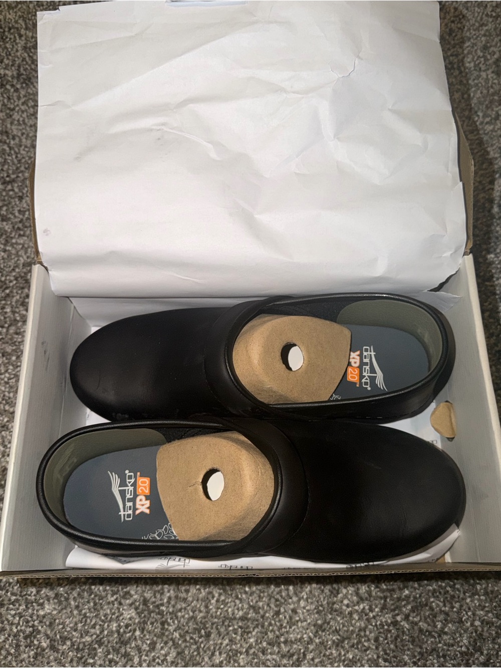 Black Waterproof Leather Womens Dansko